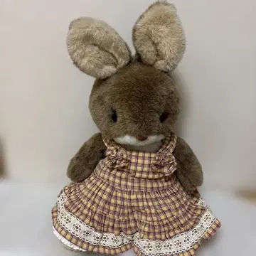 쇼와 레트로 산애로우 1984 토끼 럭키 L 사이즈 봉제 인형