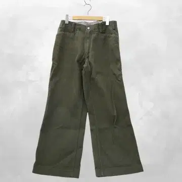 텐더 로인 피케 지퍼 플라이 테이퍼드 코튼 코듀로이 팬츠