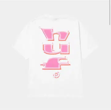 HUF 그래픽 프린트 T셔츠 화이트