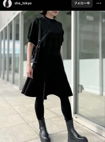 She Tokyo Twiggy 스커트 블랙 34