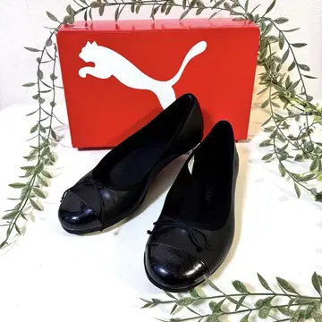 [ 새상품급 ] PUMA 스니커즈 용기 플랫 리본 22.5cm