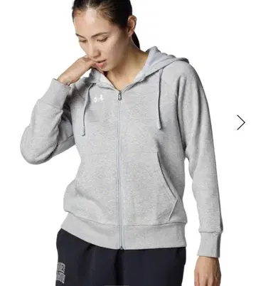 미사용 Under Armour 그레이 후드티 M 사이즈