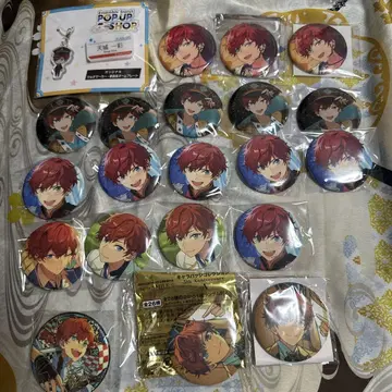 앙스타 아마기 히이로 캔뱃지 굿즈 묶음 판매