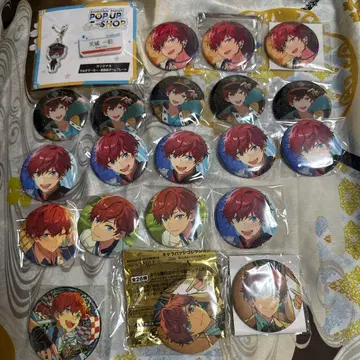 앙스타 아마기 히이로 캔뱃지 굿즈 묶음 판매