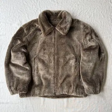 VINTAGE OVERSIZE FAKEFUR JACKET GANGSTA