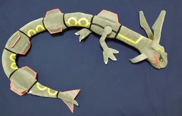 포켓몬 제일복권 A상 블랙 레쿠자 안고 다니는 봉제 인형 약 120cm
