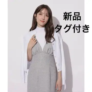 새상품 마이 스트라다 하이넥 니트 앙상블 ( 화이트 )