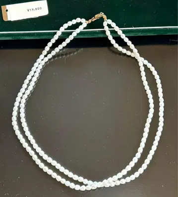 담수 진주 2연 목걸이 나고야 마츠자카야 백화점 최종 가격!