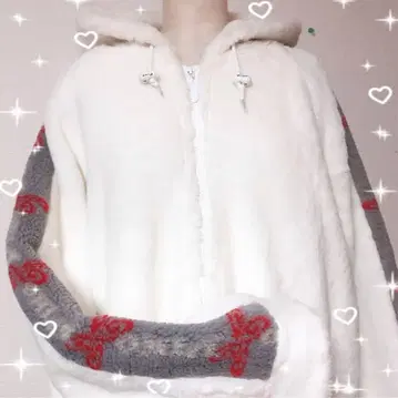 Piko 90s 퍼 후드티 M