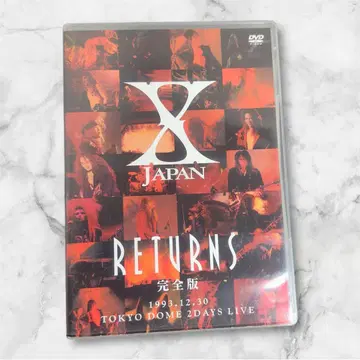 X JAPAN RETURNS 완전판 DVD