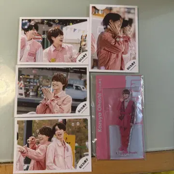 오하시 카즈야 아크릴 스탠드, 공식 사진