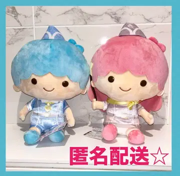 산리오 뽀요욘 에어포트 BIG 봉제 인형 리틀트윈스타 키키라라