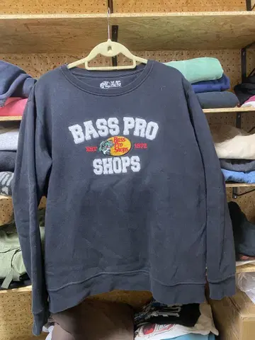Bass Pro Shops XL/TG 블랙 트레이닝복