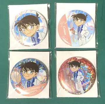 명탐정 코난 에도 에도가와 코난 트레이딩 캔뱃지 스파클 벌룬