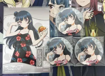 러브 라이브 Aqours 츠시마 요시코 캔뱃지 혜택 누마즈 프리미엄 샵
