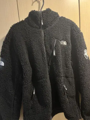 THE NORTH FACE 플리스 보아 자켓 블랙