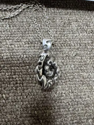 SILVER925 피쉬 후크 실버 목걸이