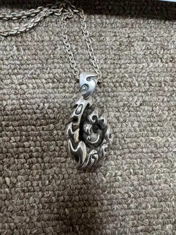 SILVER925 피쉬 후크 실버 목걸이