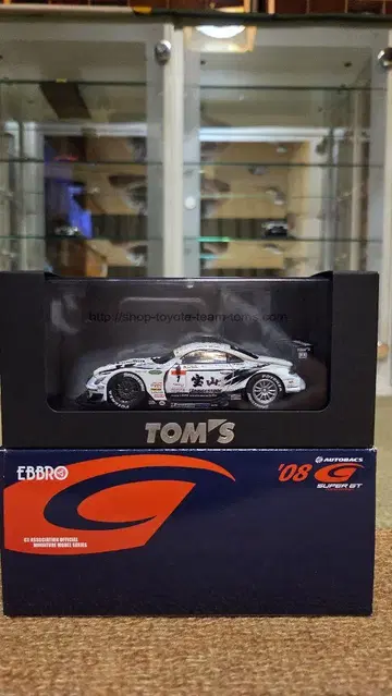 1/43 EBBRO 렉서스 호잔 SC430 GT500 2007