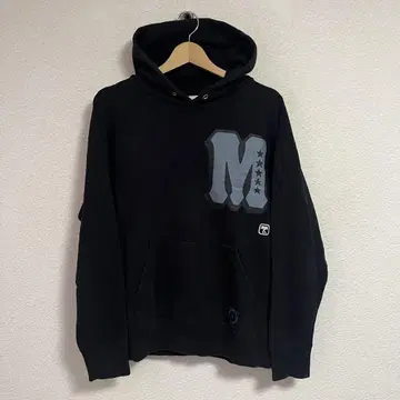 M&M 엠앤엠 후드티 M 블랙