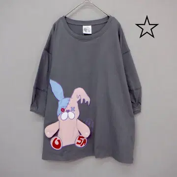 스칼라 152764: 안아주는 토끼  아플리케 T셔츠