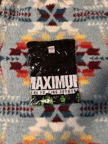 맥시멈 더 호르몬 해외의 하라페코 공식 재현 T셔츠 XL