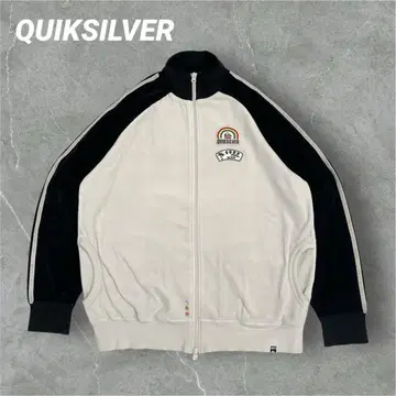 [ 인기 아이템 ] 퀵실버 트랙 자켓 벨로아 00s 자수 L