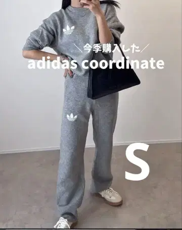 아디다스 오리지널스 애슬레틱 뎁트 니트 팬츠 S