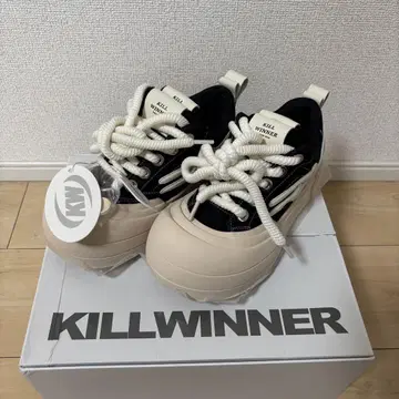 KILLWINNER Smile Life 스니커 블랙 35