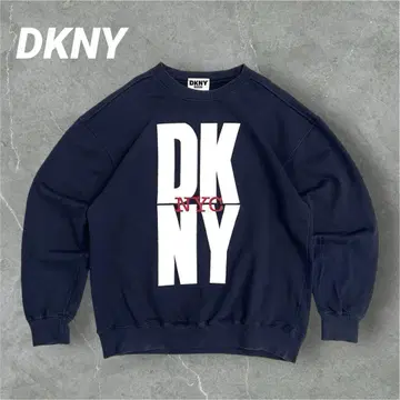 [ 스테디셀러 인기 ] DKNY 다나카란뉴욕 맨투맨 00s 네이비 L