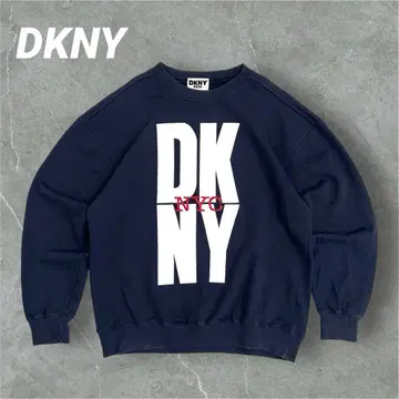 [ 스테디셀러 인기 ] DKNY 다나카란뉴욕 맨투맨 00s 네이비 L