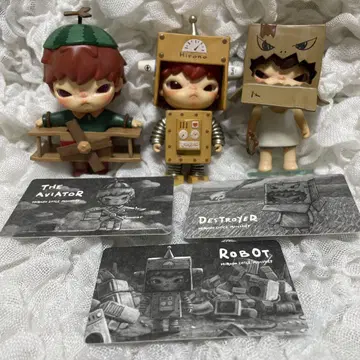HIRONO POPMART 장난꾸러기 시리즈 3체 세트