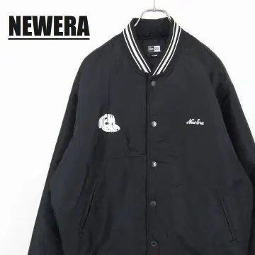 NEWERA 뉴에라 바시티 자켓 충전솜 XL 블랙