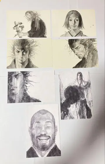 배가본드 이노우에 다케히코 마지막 만화전 엽서