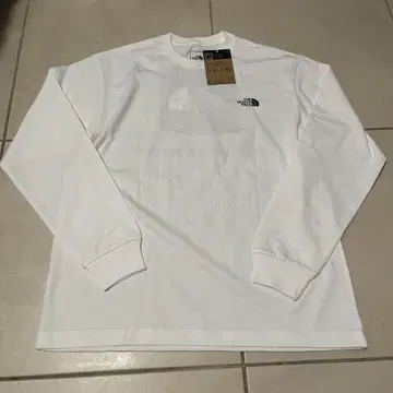 새상품! THE NORTH FACE 긴팔 티셔츠 L 화이트