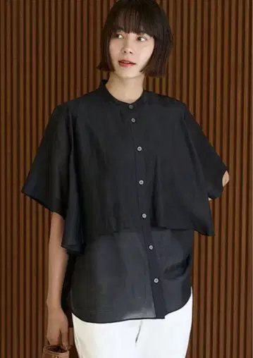 UNFILO 시어 요크 셔츠