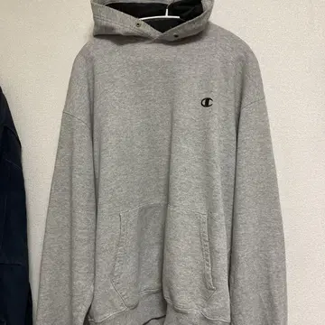 Champion 그레이 XL 후드티