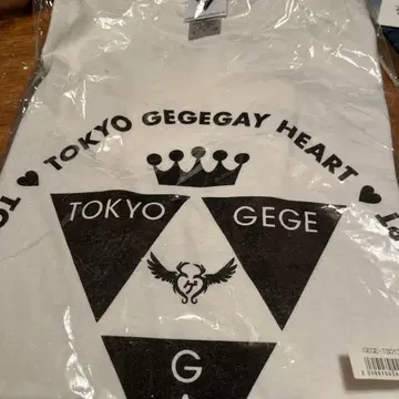 새상품 도쿄게게게이 키테레츠 멘탈 월드 투어 T셔츠 화이트