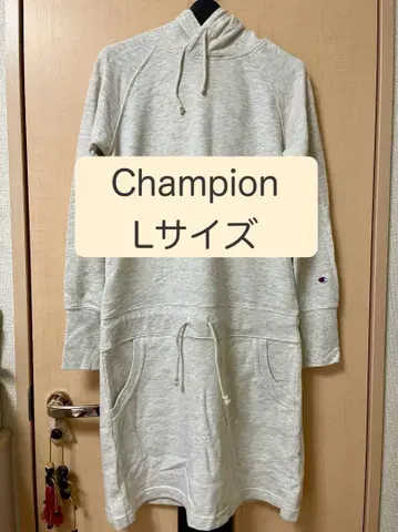 챔피온 여성용 L 후드 부착 트레이닝복