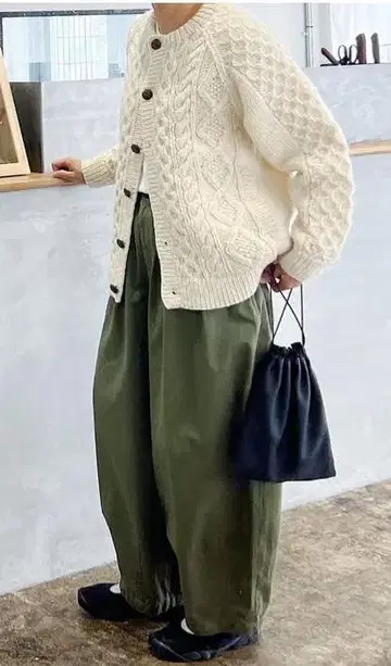 HARVESTY 하베스티 서커스 카고 팬츠