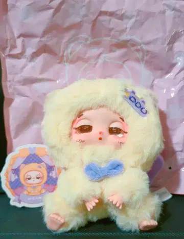 Doudou 행운 시리즈 sleepy baby 졸린 아기 고양이
