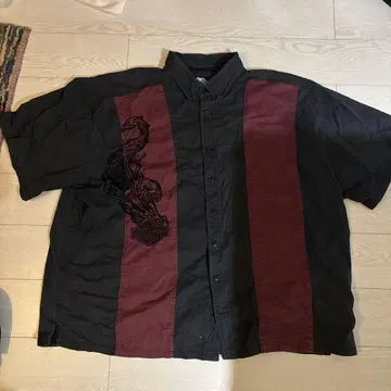 Harley-Davidson 반팔 셔츠 블랙/빨간색