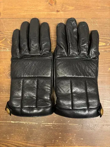 dunhill 가죽 장갑 블랙