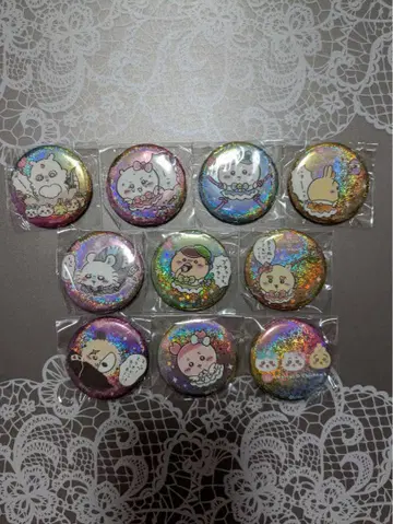 마법소녀 치이카와 홀로그램 캔뱃지 치이카와 복권