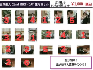 겐지부 요시자와 카나메 생일 브로마이드 2025