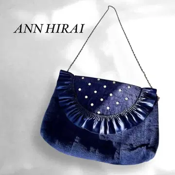 ANN HIRAI 네이비 파티 백