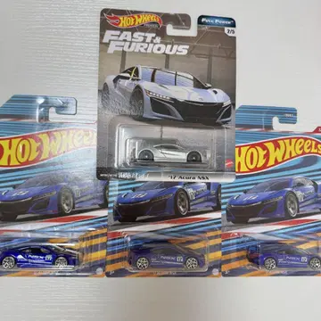 [ 4대 세트 ] 핫휠 Acura NSX 와이스피 와일드 스피드