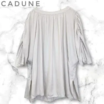 CADUNE 카듀네 개더 블라우스 돌먼