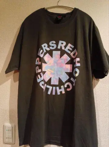 Red Hot Chili Peppers T셔츠 다크 그레이