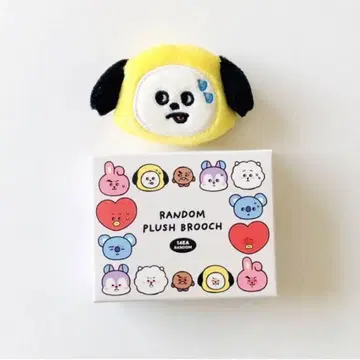 BT21 TODAY'S FACE 랜덤 페이스 브로치 CHIMMY